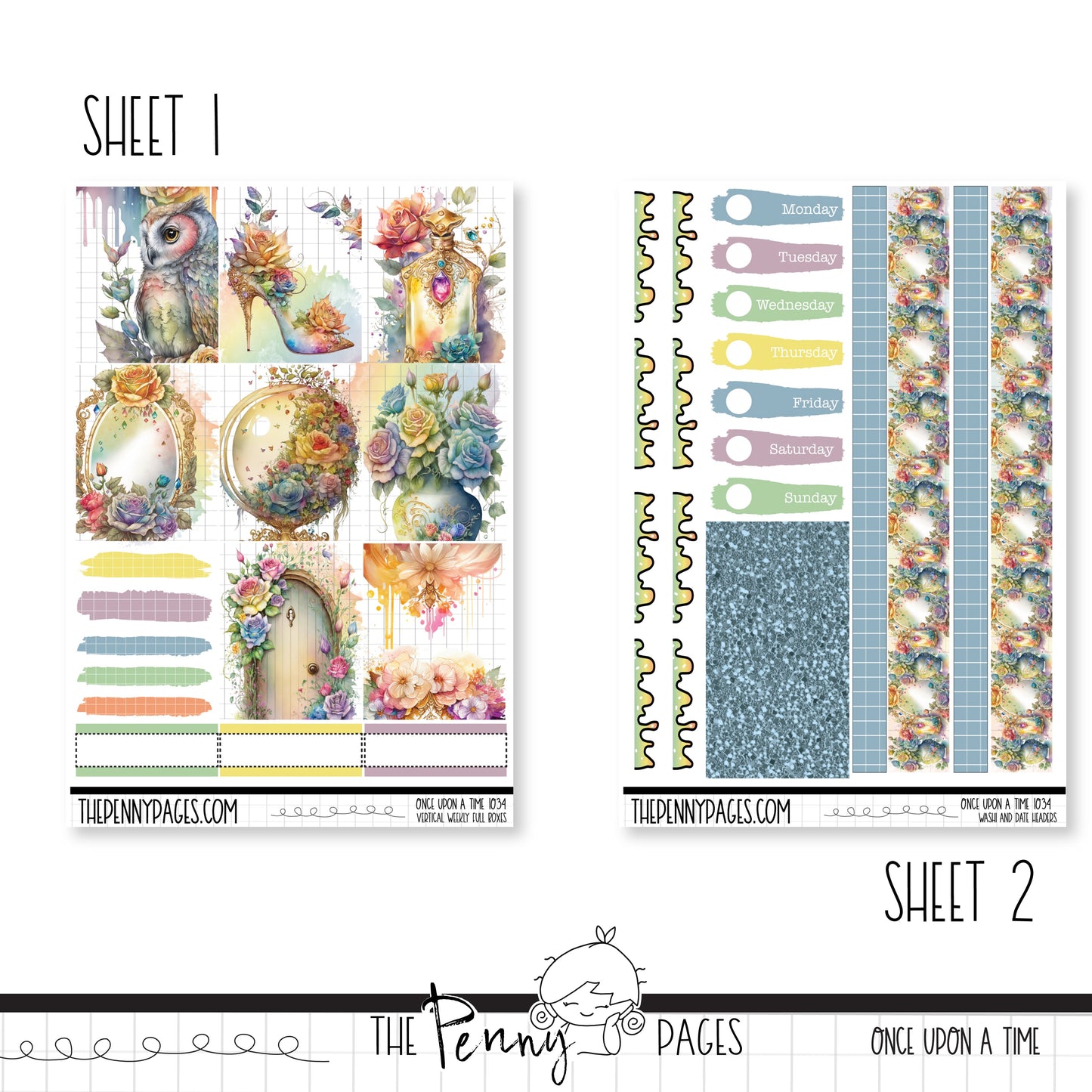 Once upon a time - A5 weekly ( 1.3")