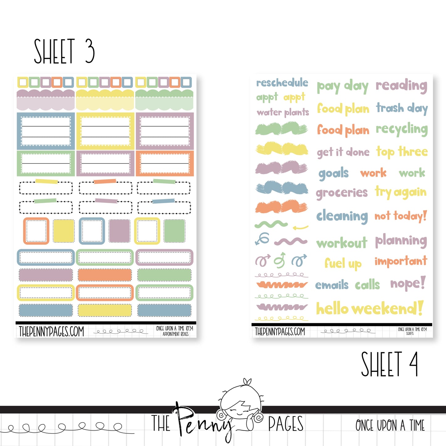 Once upon a time - A5 weekly ( 1.3")