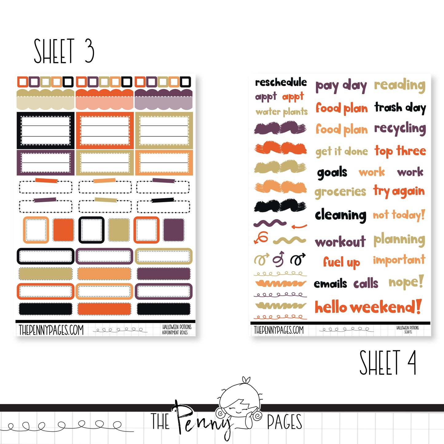 Halloween Potions - Pentrix weekly kit