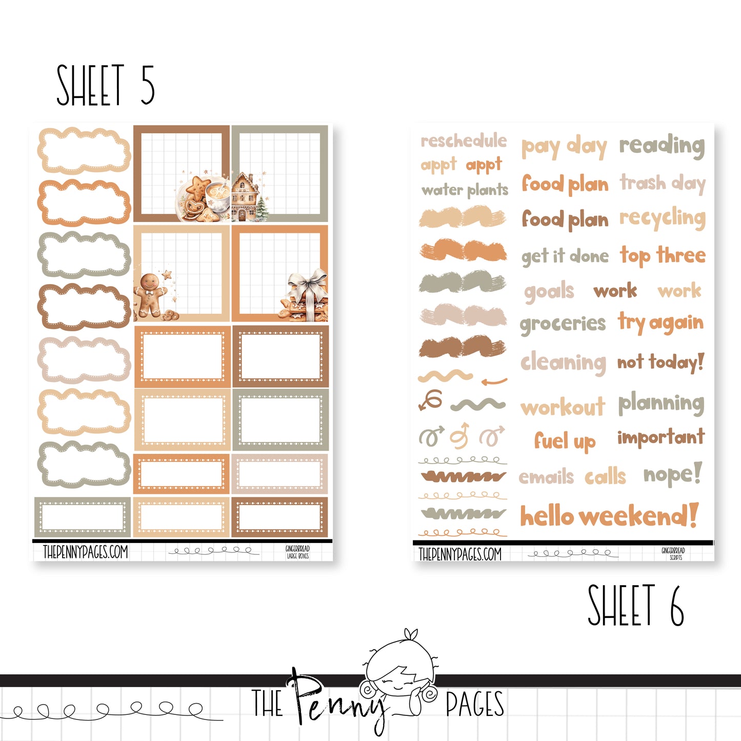 Gingerbread - Pentrix / Pentrix weekly kit