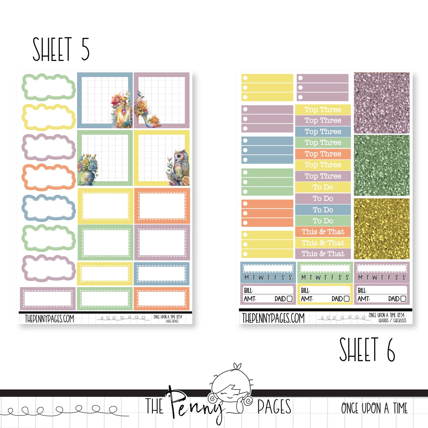 Once upon a time - A5 weekly ( 1.3")