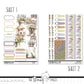 Delicate Spring  - B6 vertical weekly kit