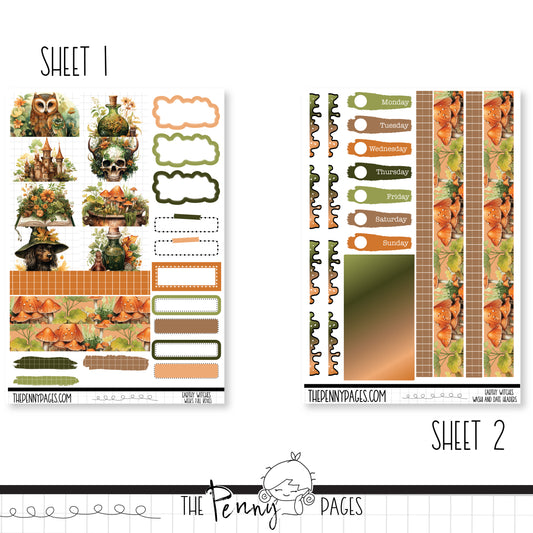 Earthy Potions - Weeks vertical weekly kit