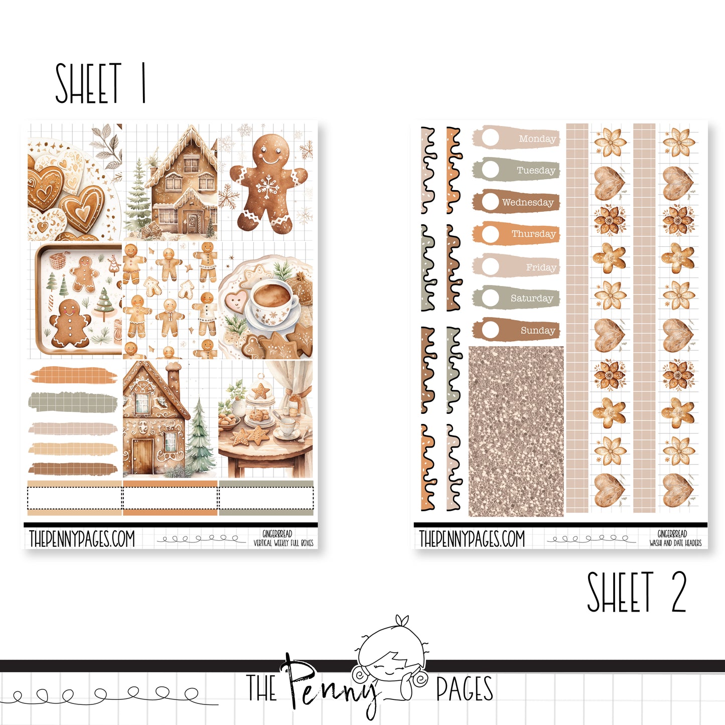 Gingerbread - Standard Vertical