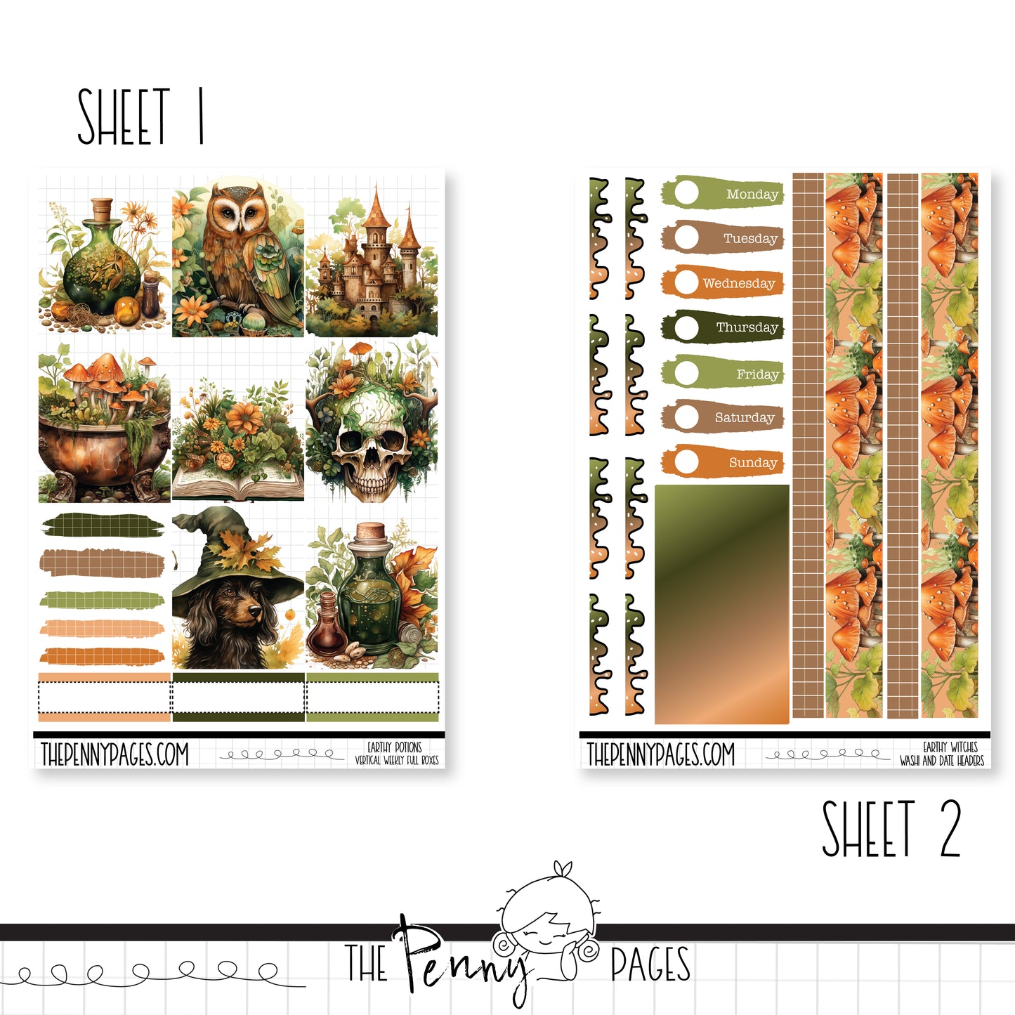 Earthy Potions - Standard Vertical