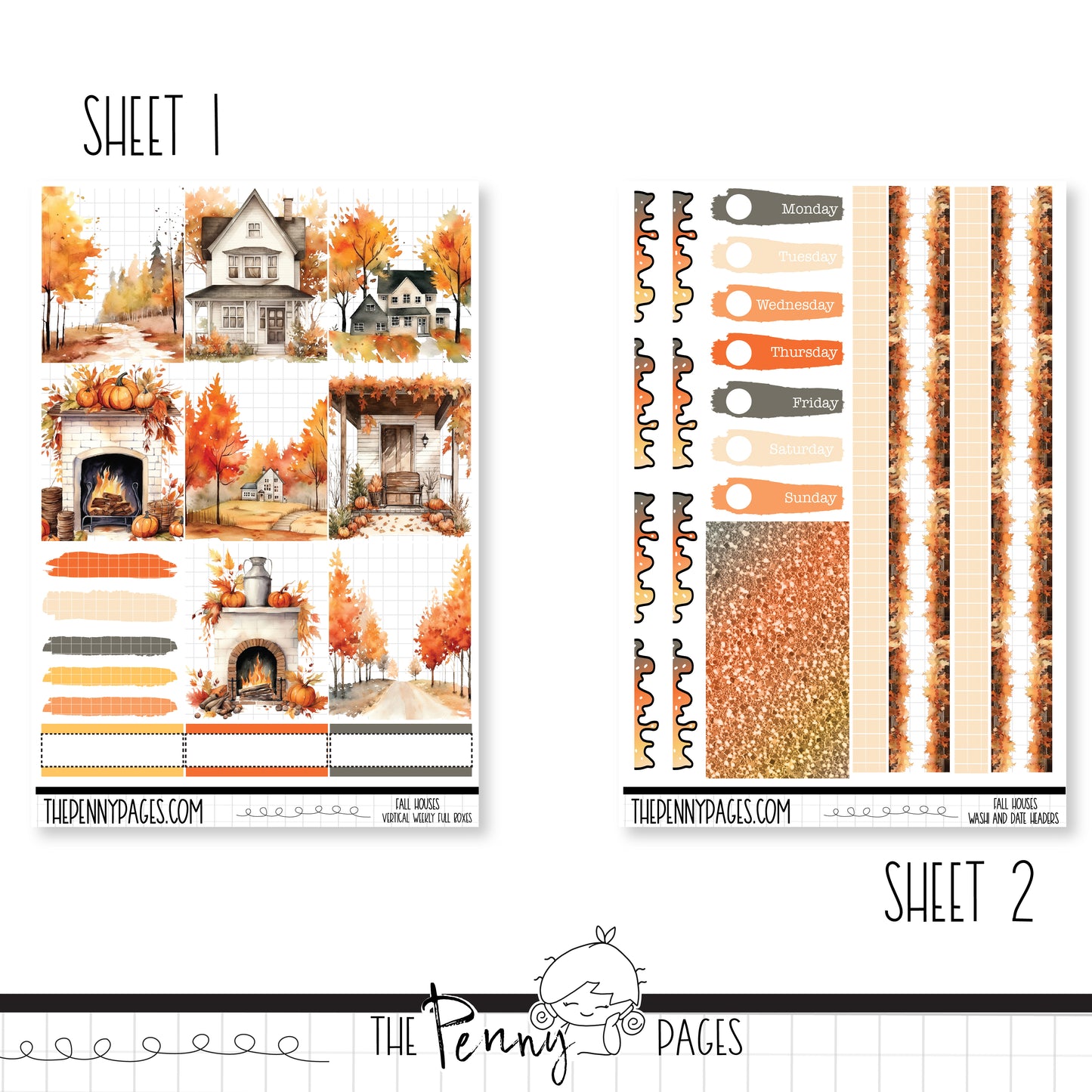 *Limited* Fall Houses - Standard Vertical / A5W or A5