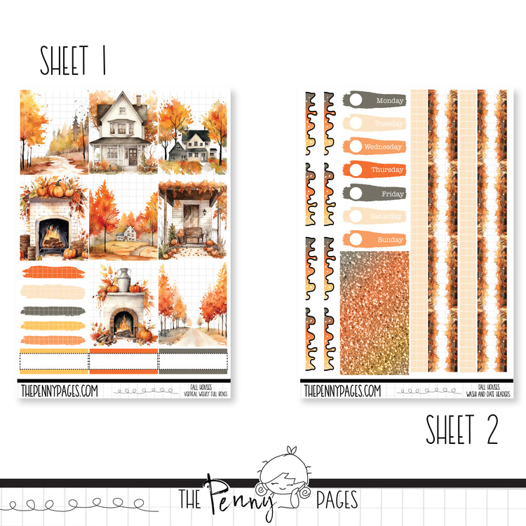 *Limited* Fall Houses - Standard Vertical / A5W or A5