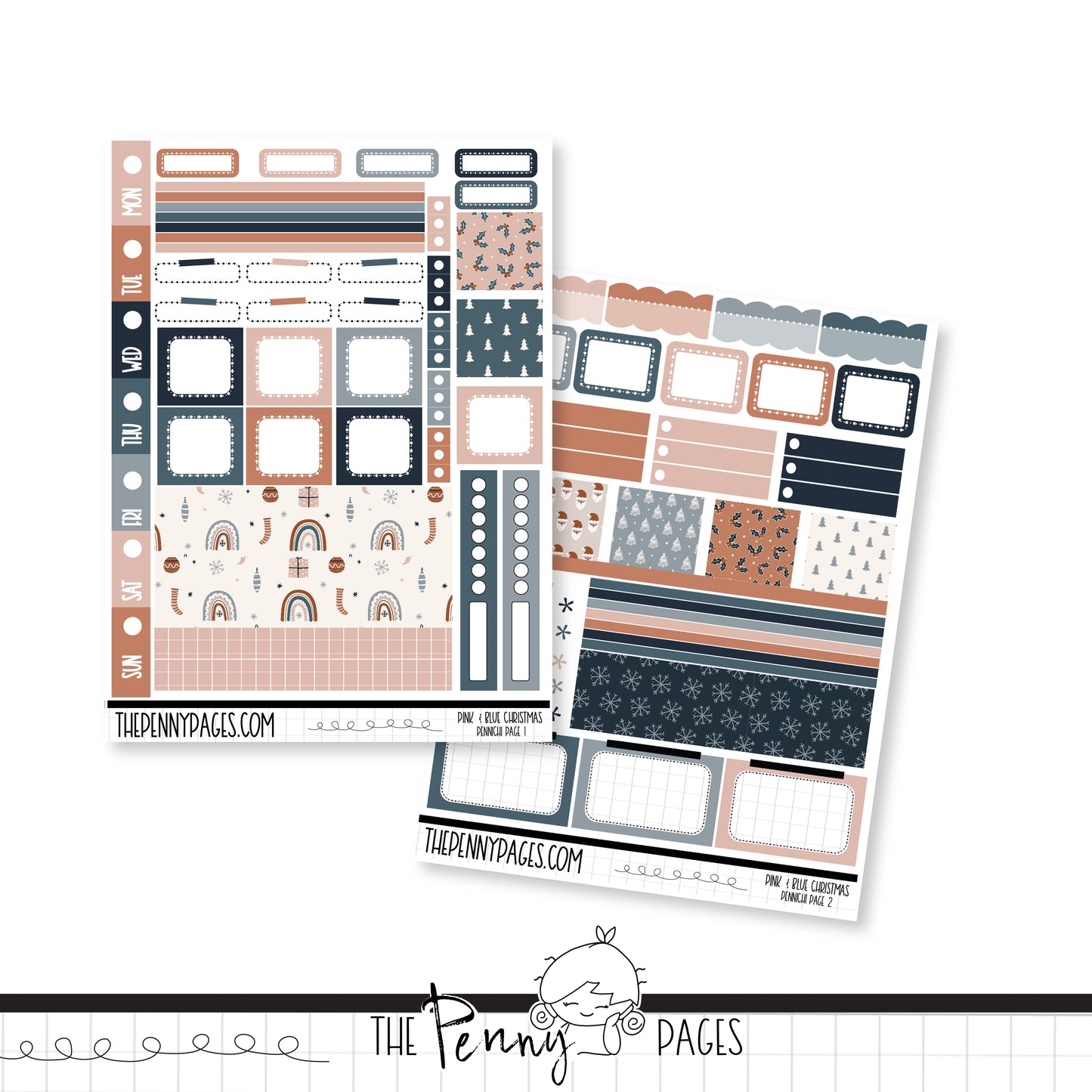 Pink & Blue Christmas - Pennichi