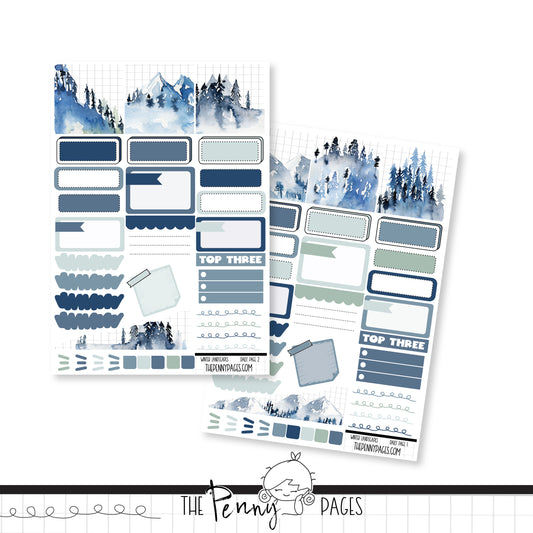 Winter Landscapes  - Daily Pages