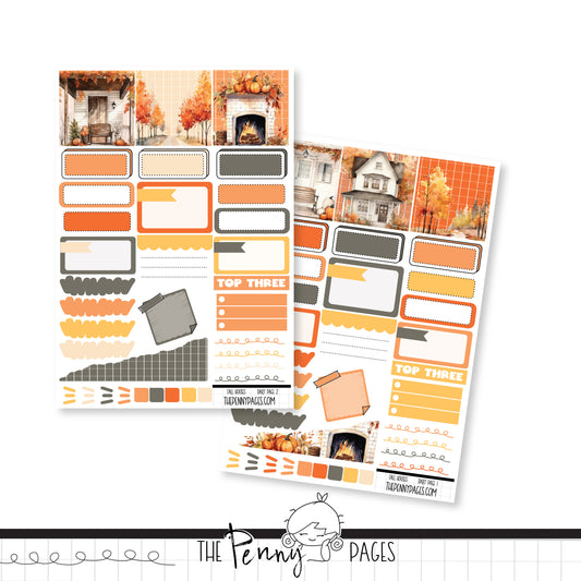 *Limited* Fall Houses  - Daily Pages