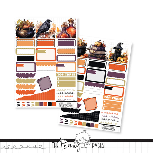 Halloween Potions  - Daily Pages