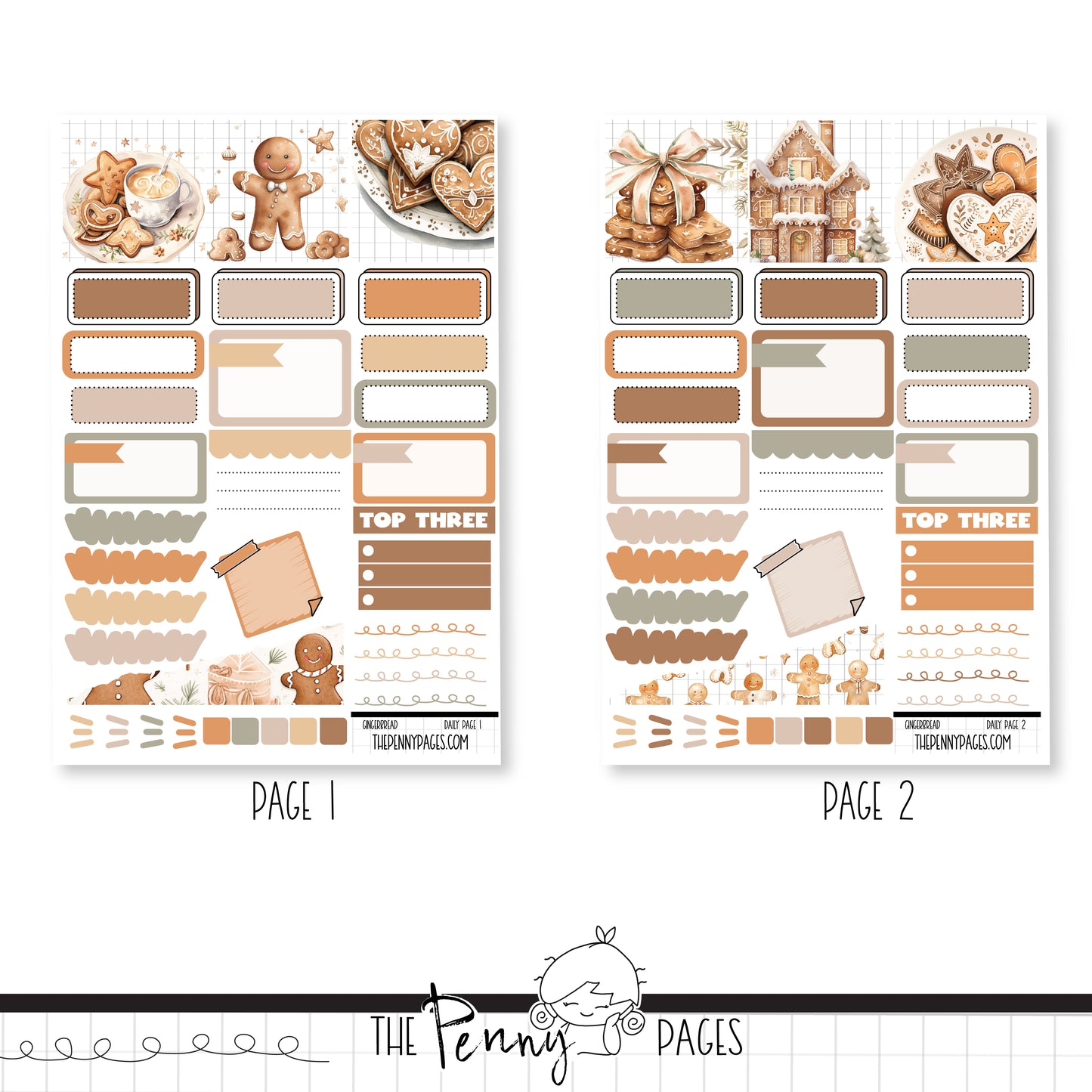 Gingerbread - Daily Pages