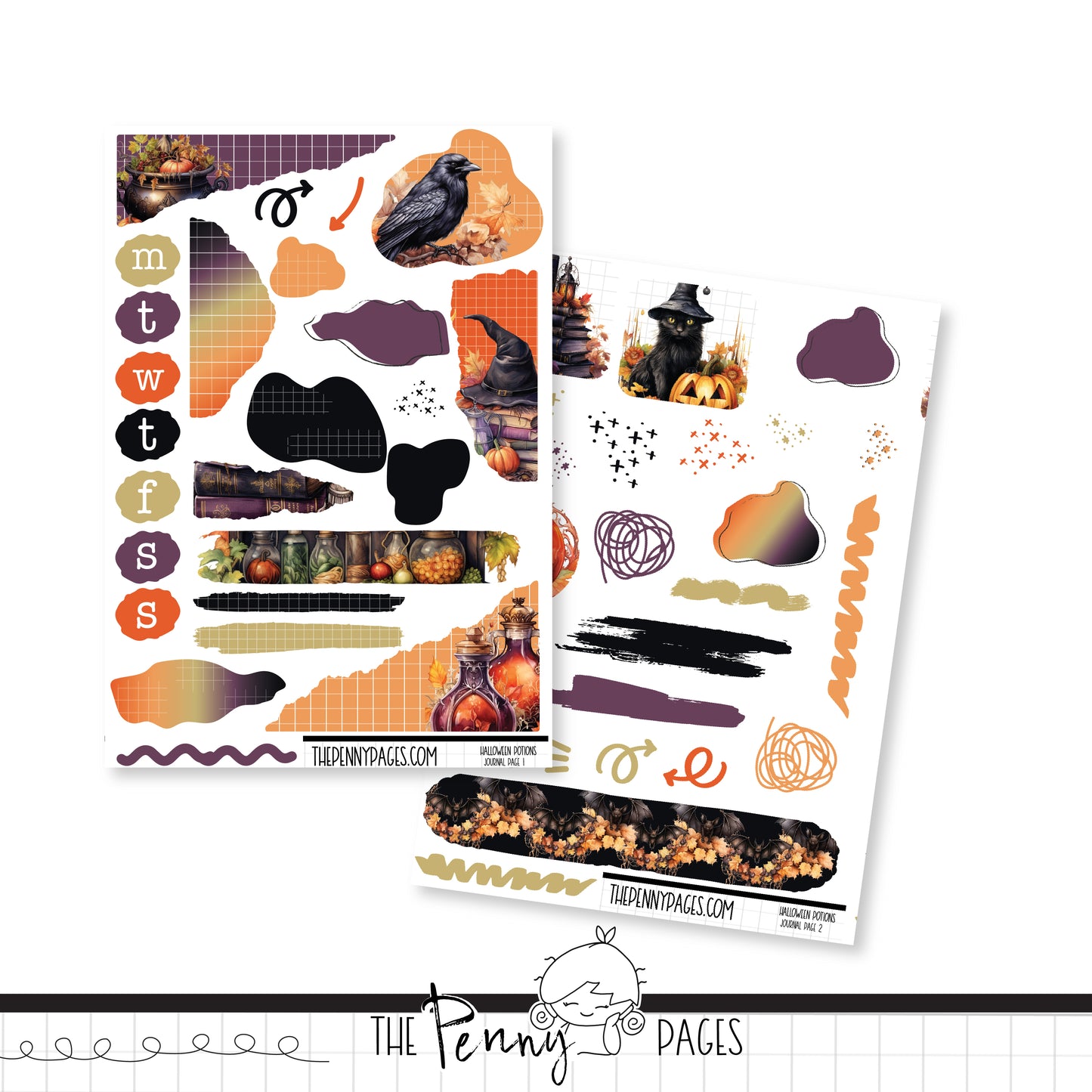 Halloween Potions - Journaling Kit