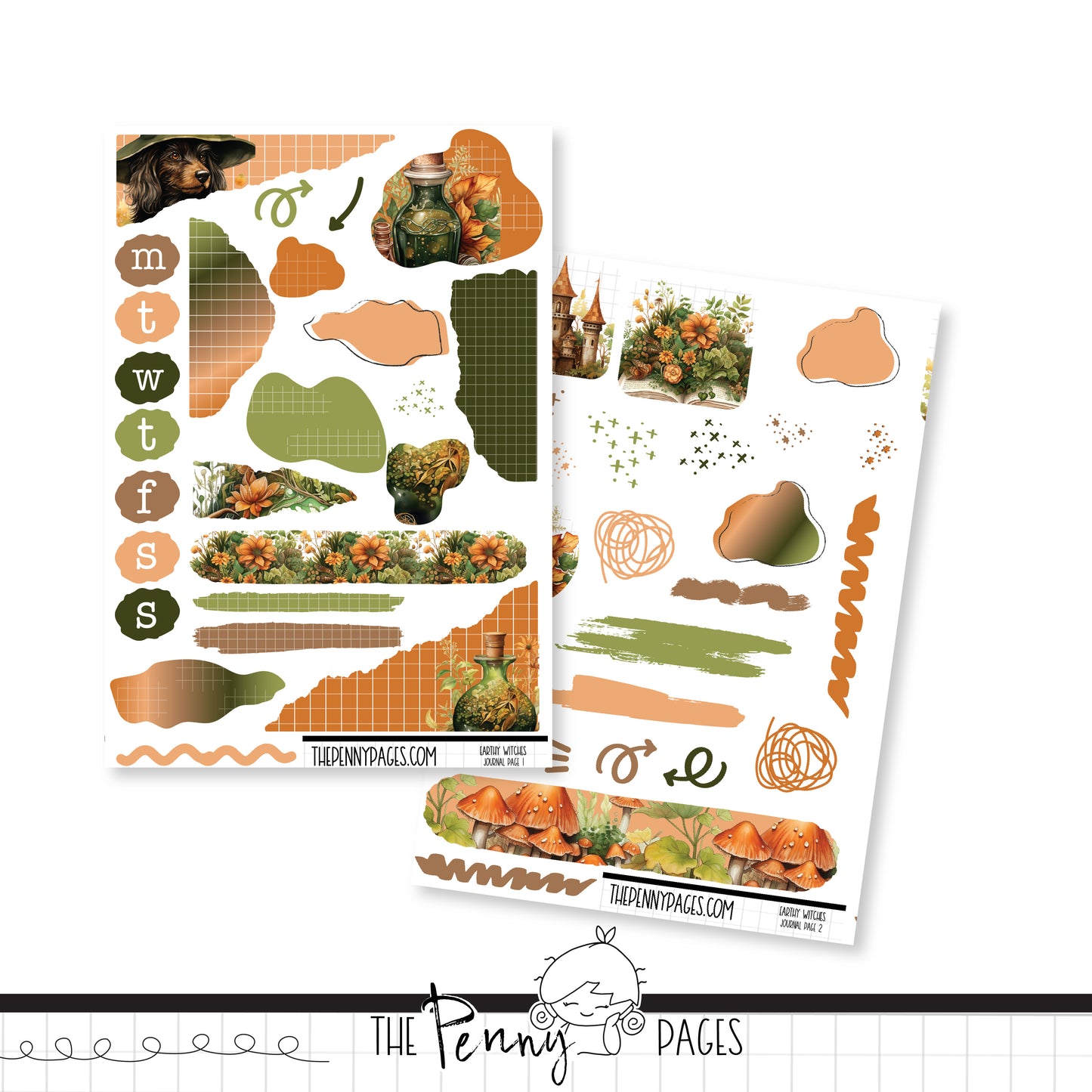 Earthy  Potions - Journaling Kit