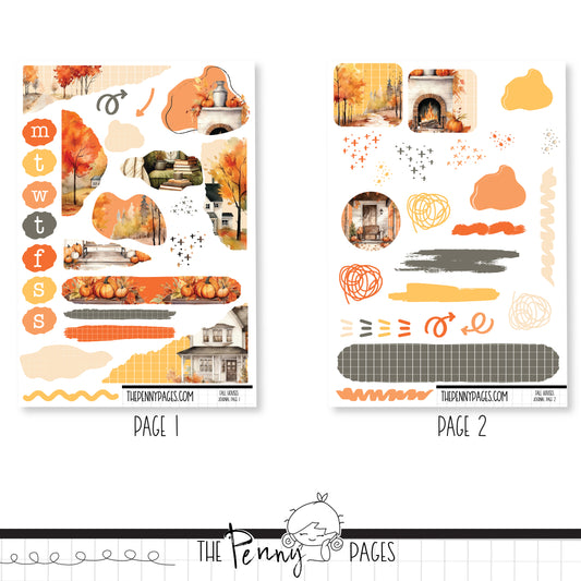 *Limited* Fall Houses - Journaling Kit