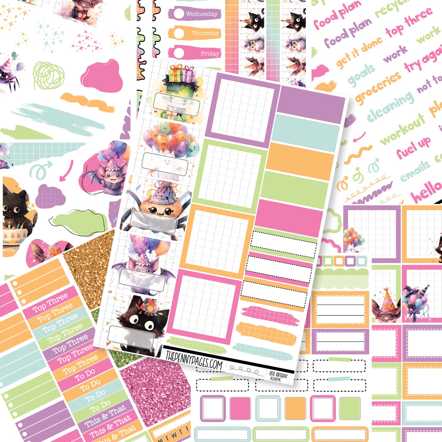 Boo Birthday - Academic weekly kit