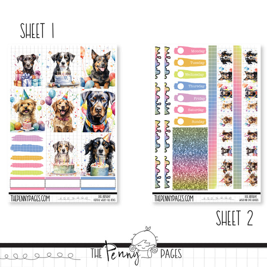 Dog Birthday - Standard Vertical / A5W or A5