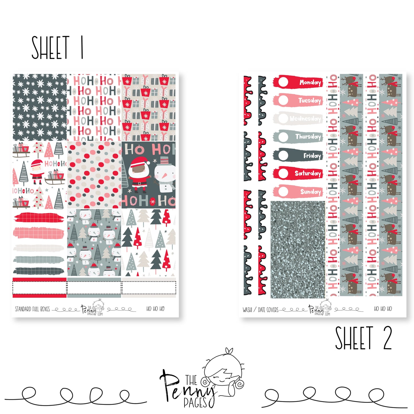 Ho Ho Ho - A5 weekly ( 1.3")