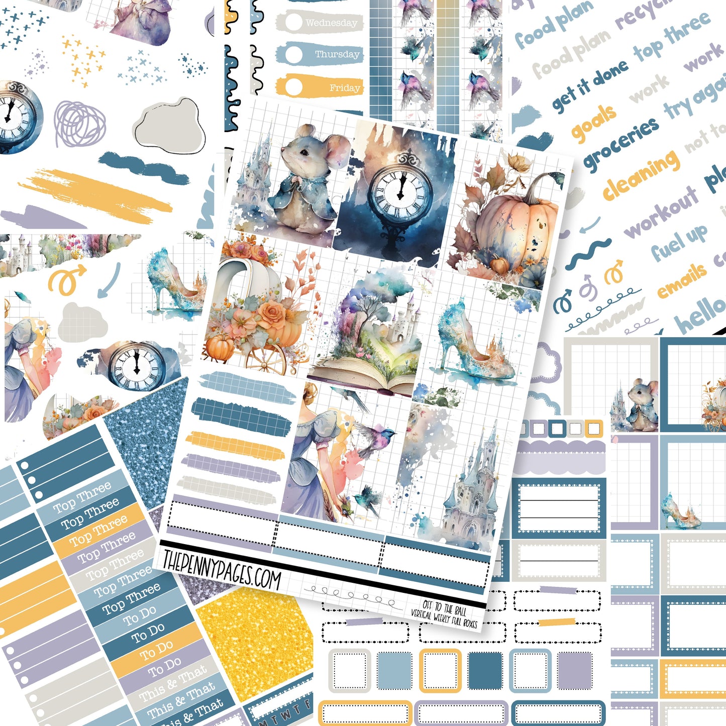 Off to the Ball - A5 weekly ( 1.3")