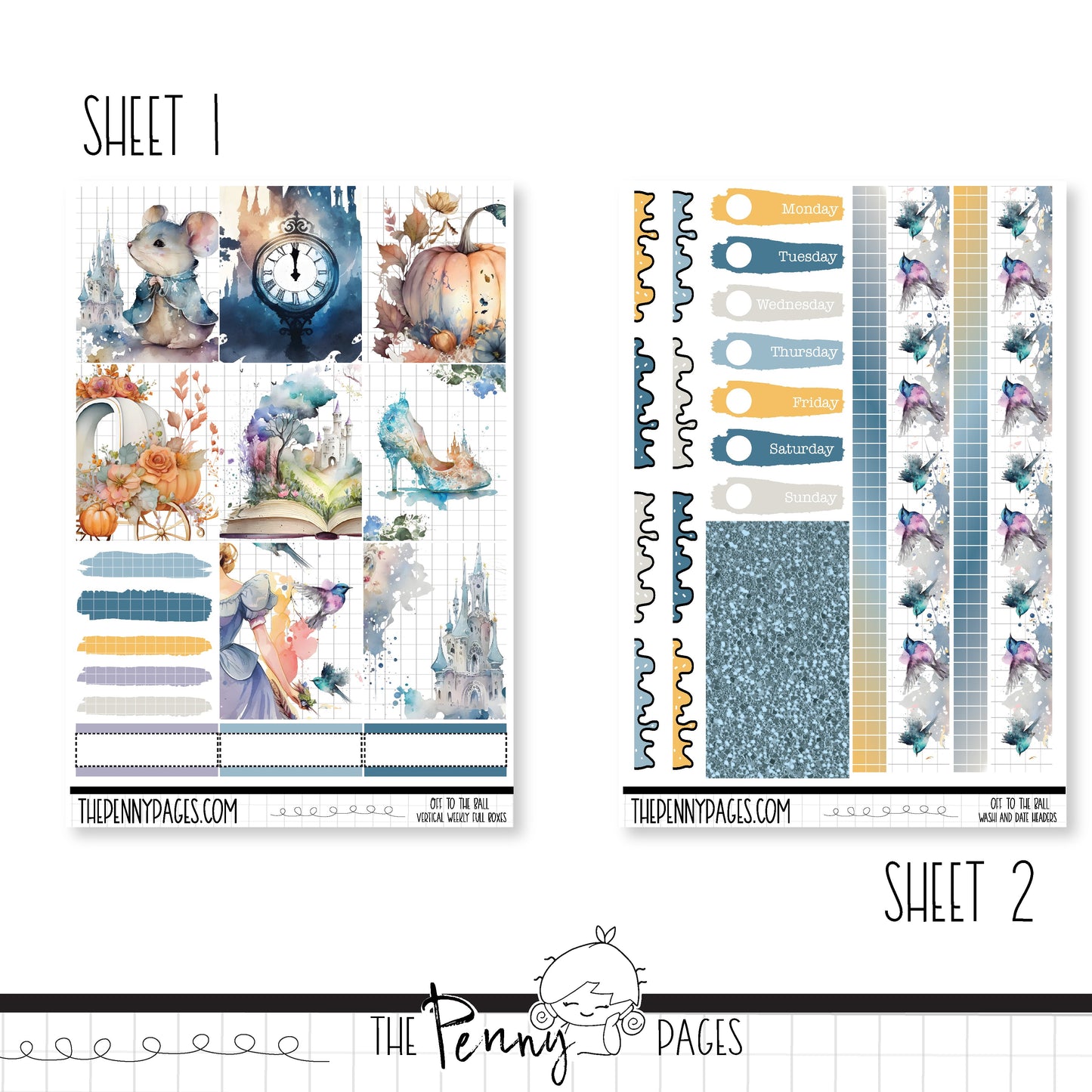 Off to the Ball - A5 weekly ( 1.3")