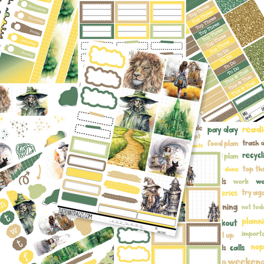 Oz - B6 vertical weekly kit