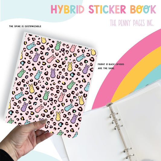 Leopard Peep - Hybrid Sticker Book