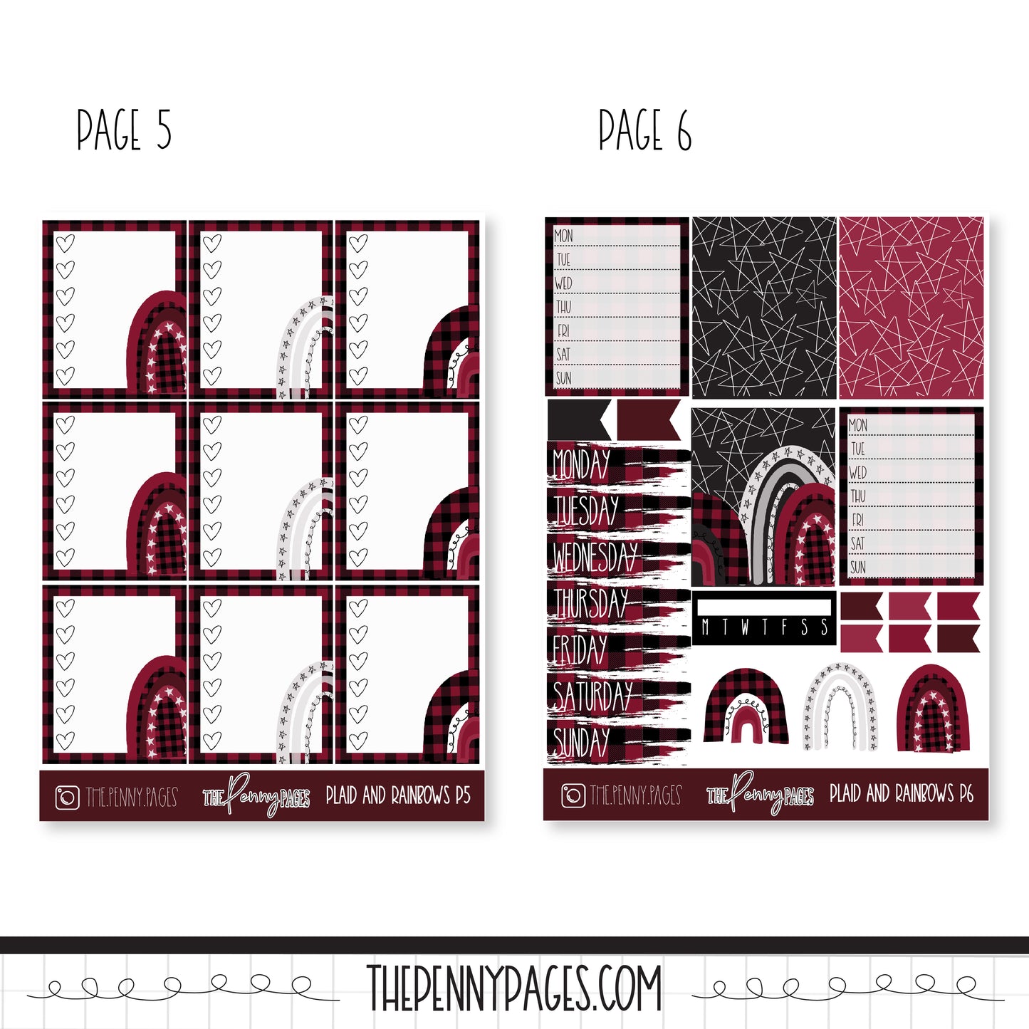 Plaid & Rainbows - 2020 Format