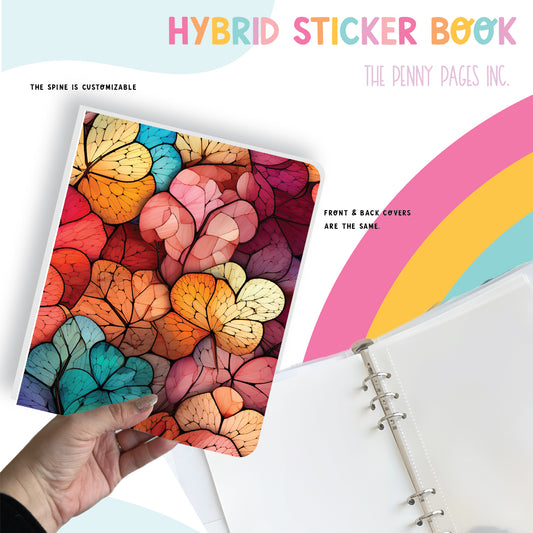 Rainbow Petals - Hybrid Sticker Book