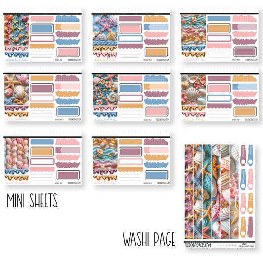 Seashells - Mini Sheets