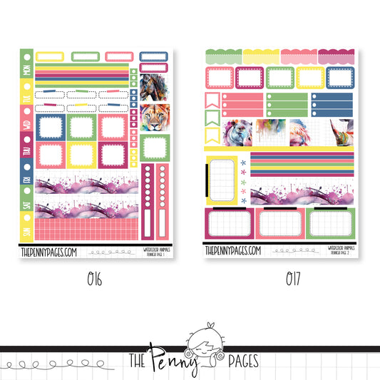 Watercolor Animals - Pennichi