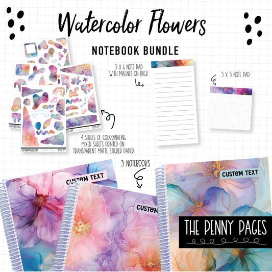 *Bundle* - Watercolor Flowers
