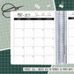 Leopard Swirls - A5 Wide Daily Be Productive Planner