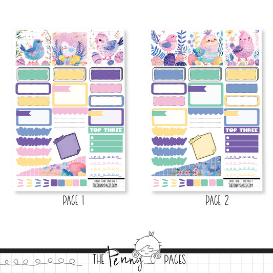 Hens & Chicks  - Daily Pages