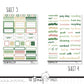the printable planner stickers are shown with the text, the planner stickers