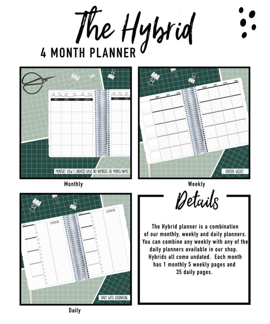 Stained Glass - B6 Hybrid Planner