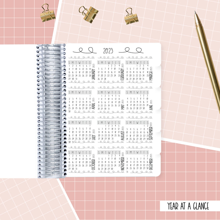 No Dream is too Big - A5  Vertical  weekly Planner
