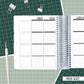 Whale tail - B6 Pentrix Weekly Planner