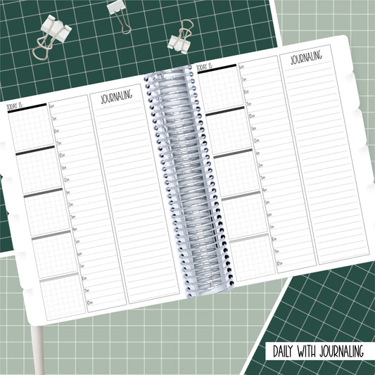 Frozen - A5 Daily with Journaling Planner