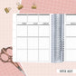 Retro Florals - B6 Vertical Weekly Planner