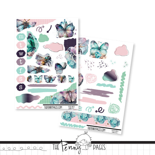 Crystal Bugs- Journaling Kit