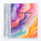 Rainbow Geode - A5 Wide - Health & Food Log Daily planner