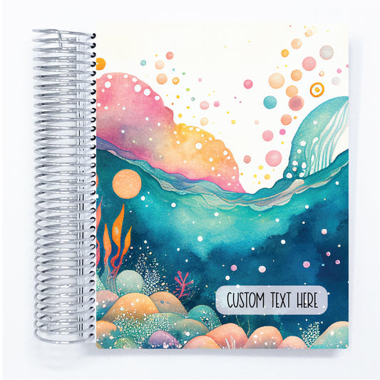 Whale tail - B6 Daily with Journaling Planner