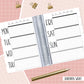 Choose to Shine - A5  Horizontal  weekly Planner