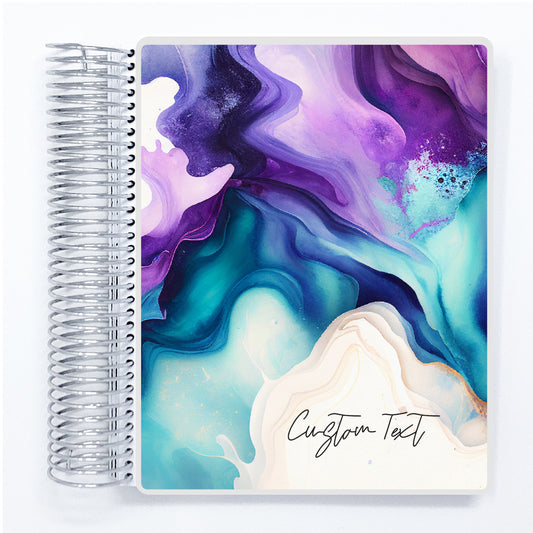 Purple Smoke - A5 Horizontal Weekly Planner