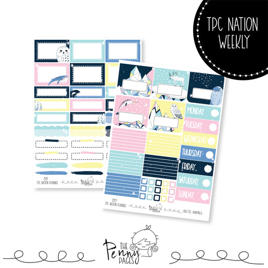 Pentrix Planner - Arctic Animals