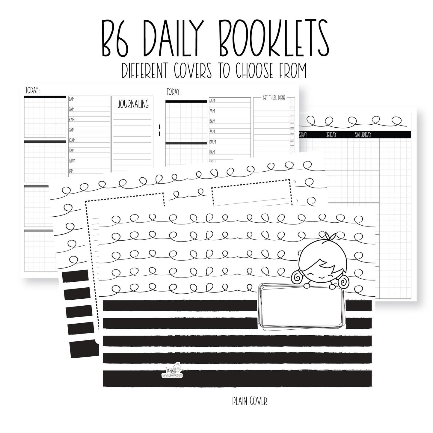 B6 Daily Booklets