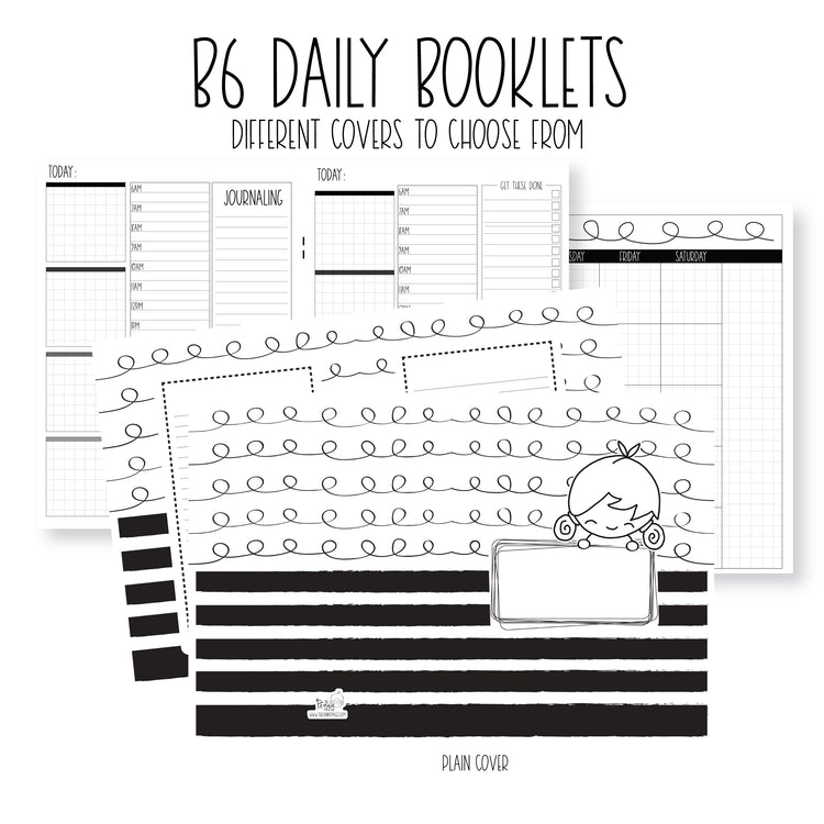 B6 Daily Booklets