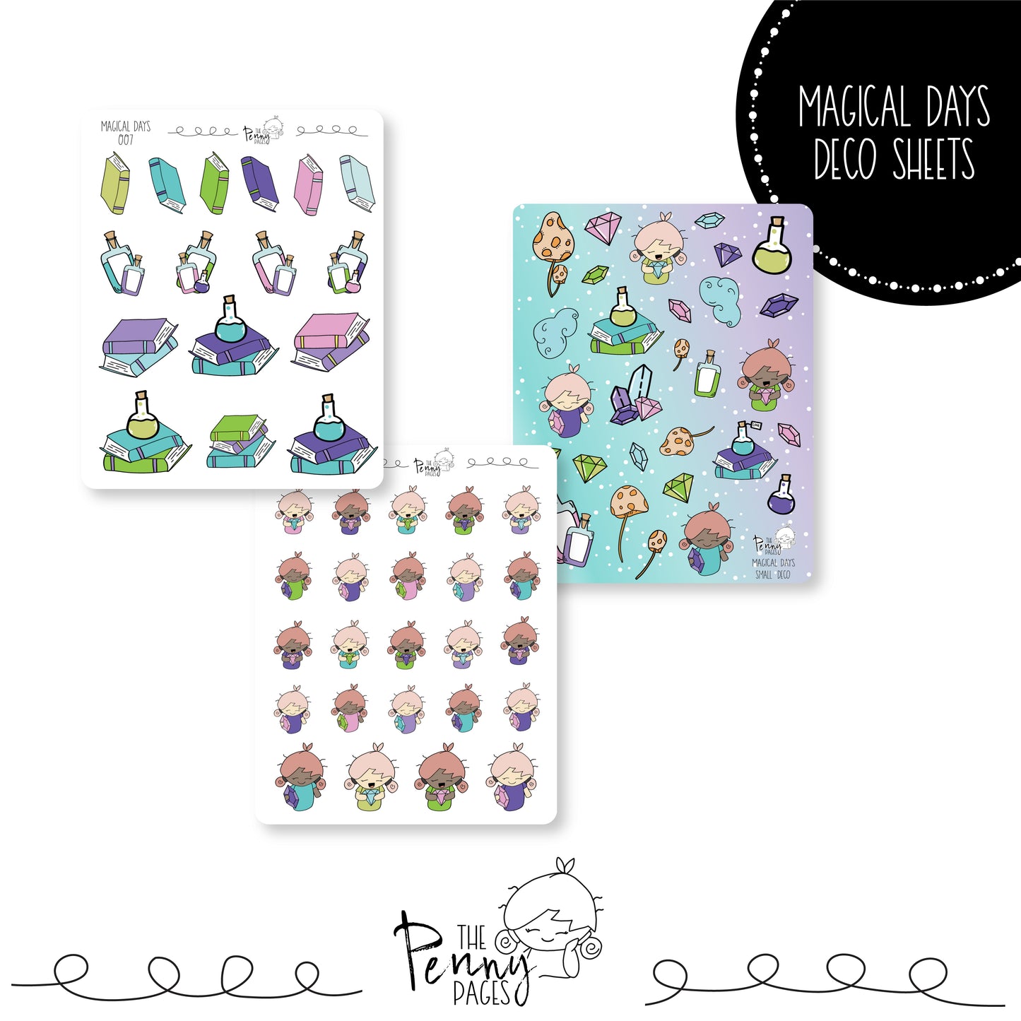 Magical Days Deco Sheets