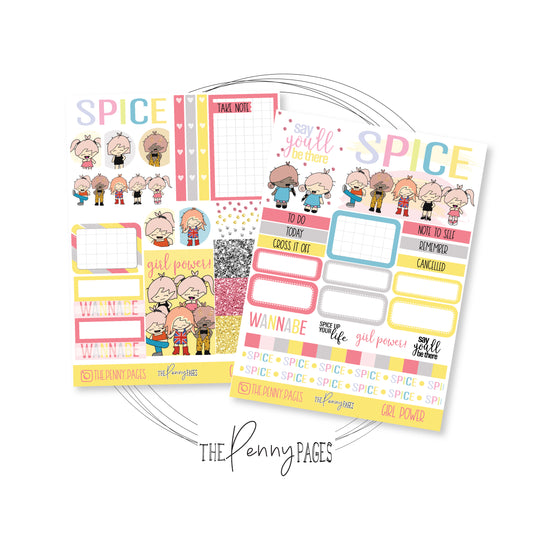 2 Page kits - Girl power