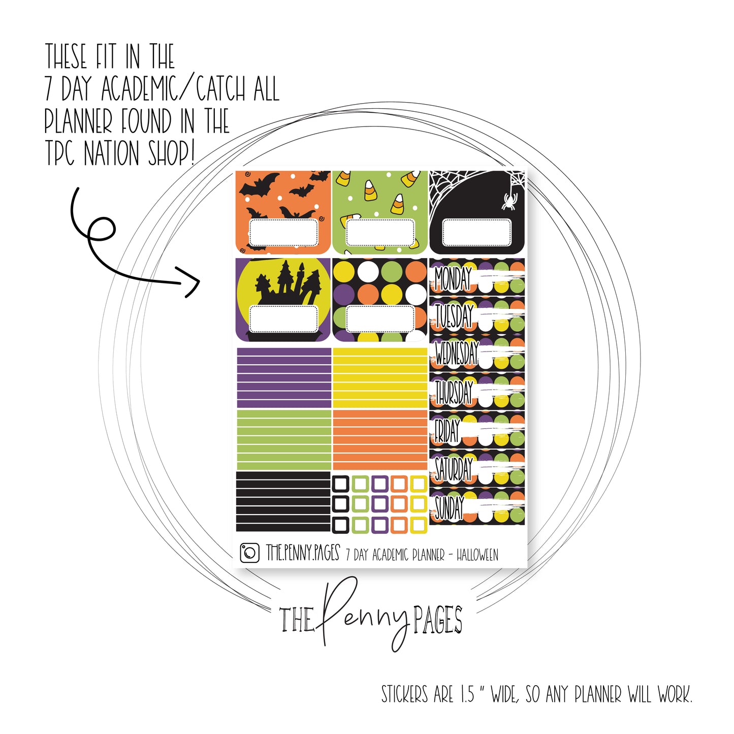 Pentrix Planner - Halloween